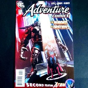 2009 Adventure Comics #518 Superboy Atom Doomsday DC Comics Legion of Super Hero